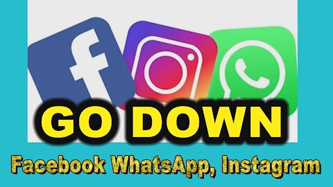 Facebook Down | WhatsApp, Instagram GO DOWN in several parts for the world | BREAKING NEWS