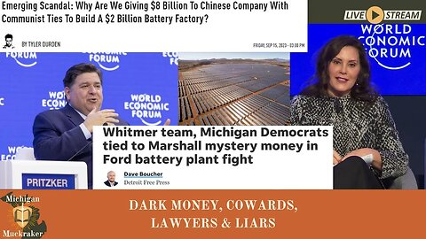 Emerging Scandals: Gotion and Marshall Michigan Making Headlines 9/18/23