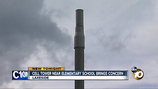 Cell tower near elementary school sparks concern
