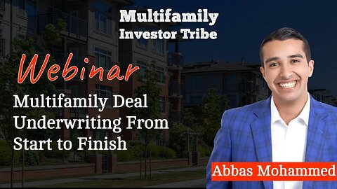 Multifamily Deal Underwriting From Start to Finish