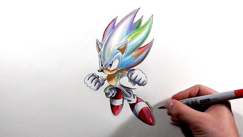 Drawing Hyper Sonic