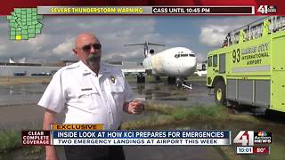 How KCI aircraft rescue, firefighters prepare