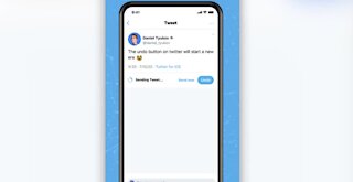 New Twitter undo feature