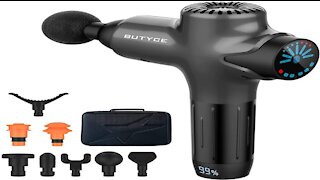 Butyce Professional Massaging Gun Unboxing & Review