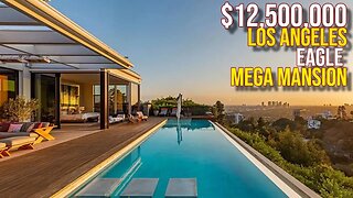 Exploring $12,500,000 Eagle Los Angeles Mega Mansion