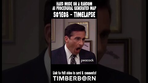 Michael says Noo! Its been too long since the last #timberborn timelapse! Watch S01E08 in a minute!
