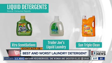 Best and worst laundry detergent