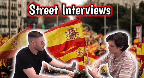 🔴STREET INTERVIEWS! 🔴 Asking Spaniards about the left's war on men