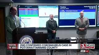 2nd confirmed coronavirus case in Pottawattamie County