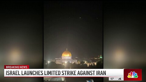 Israel launches strike against Iran