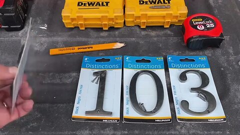 Install & Review | Distinctions 4-Inch House Numbers