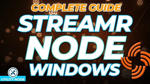Setup Streamr Node on a Windows PC (2022) | streamr data node