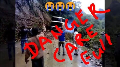 Always careful || dangerous road || live accident 😭