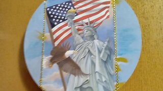 diy patriotic picture on wood craft