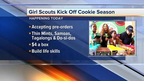 Girl Scouts of Southeastern Michigan begin Girl Scout Cookies sales