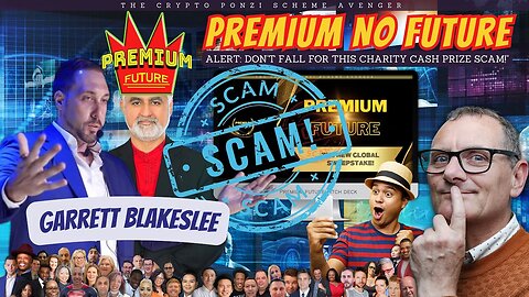 PREMIUM NO FUTURE Scam or Legit? Don't fall for this CHARITY SWEEPSTAKE offering CRYPTO CASH PRIZES!