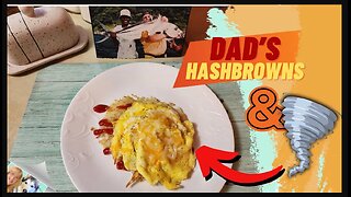 EGG TORNADO & A HASHBROWN - FAST N LOUD BREAKFAST FOR ONE