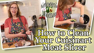 How to Clean Your Cuisinart Meat Slicer