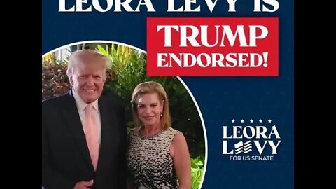 LEORA LEVY A special message from VFAF Trump endorsed Levy to our veterans community