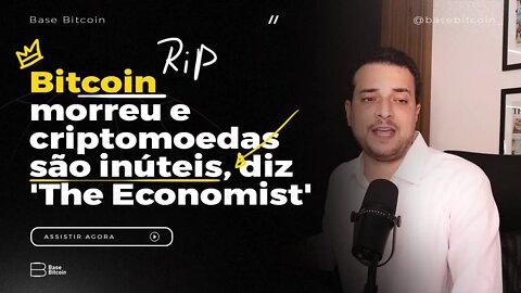 CRIPTOMANÍACOS | 1000ª morte do bitcoin, criptomoedas é lixo - Base Bitcoin