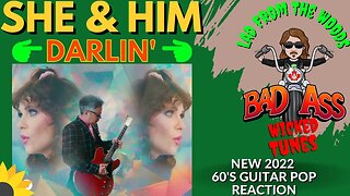 🎵 Zooey! - She & Him - Darlin' - New 60's Guitar Pop - REACTION