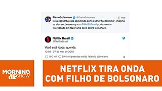 Deu ruim! Netflix tira onda com filho do Bolsonaro