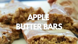 How to Make Apple Butter Bars - Recipe
