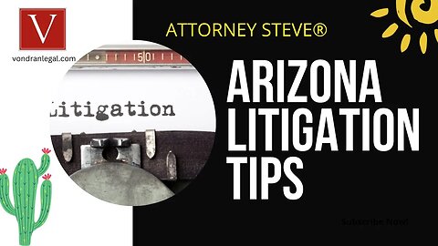 Arizona Injunction Process Part II