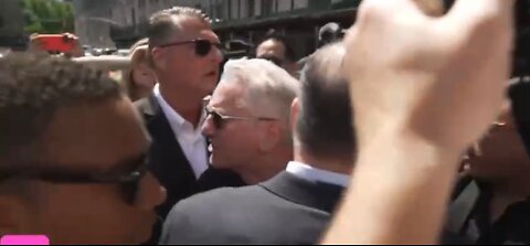 Robert Deniro calls Trump supporters gangsters, he goes on to tell them F**k You!