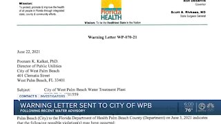 West Palm Beach may have violated law, Florida Department of Health says