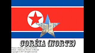 Bandeiras e fotos dos países do mundo: Coreia (Norte) [Frases e Poemas]
