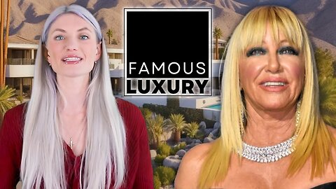 Exclusive House Tour: Discovering The Palm Springs Homes of Suzanne Somers | Famous Luxury
