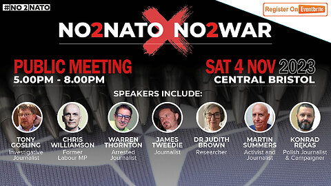 No2Nato rally Bristol Sat 4 Nov