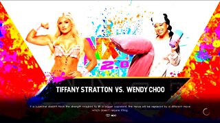 NXT The Great American Bash 2022 Wendy Choo vs Tiffany Stratton