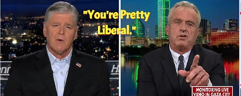 Hannity Grills RFK Jr. On Liberal Positions.