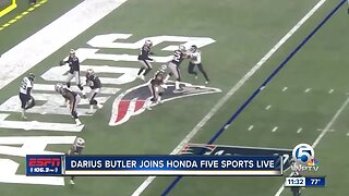 Darius Butler joins Paxton Boyd on Honda Five Sports Live