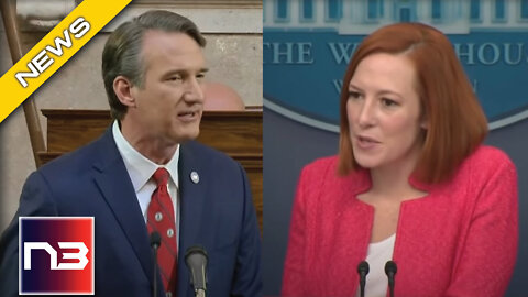 Psaki Launches Attack At New Virginia Governor and it’s bad