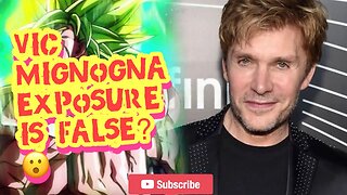 DBZ Voice Actor Vic Mignogna Exposure Denied by Chrissie Mayr #vicmignogna #voiceactor #kadokawa