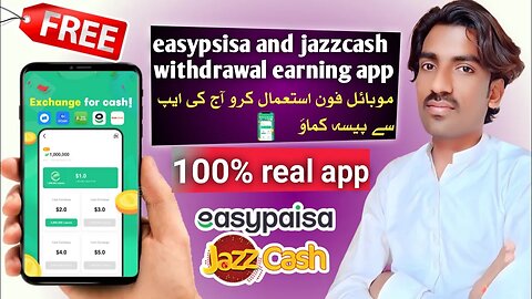 big earning app 2023 without investment / earning app withdraw easypaisa
