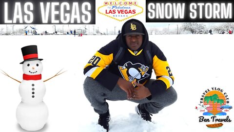 We Survived The Las Vegas Nevada Snow Storm | Blizzard In The Desert?