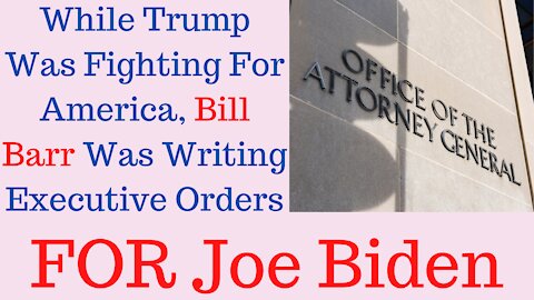 Bill Barr Was Working For Biden And The Senate Proceeds With Impeachment Trial