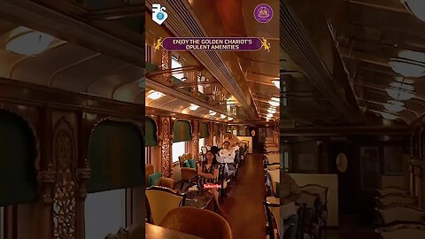 The Golden Chariot Train #indianrailways #railway #traintravel #goldenchariot
