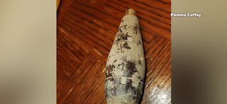 Missouri woman finds WWII bomb in yard