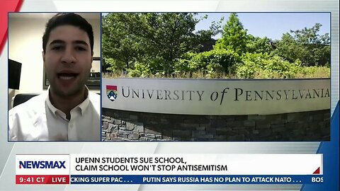 Upenn student blasts University for condoning Anti-Semitism.