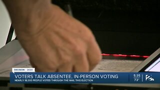 Voting In-Person Vs Absentee