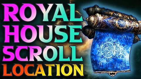 How To Get Royal House Scroll Location- Carian Slicer & Glintblade phalanx Location