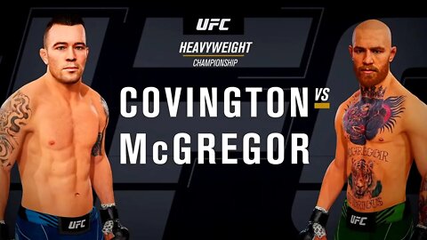 EA Sports UFC 4 Gameplay Conor McGregor vs Colby Covington