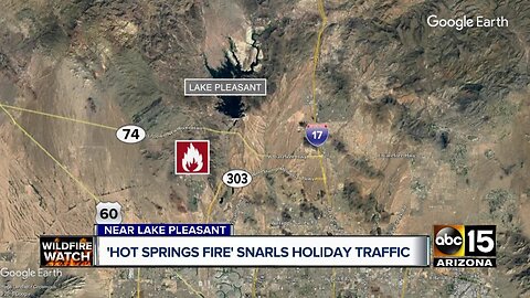 SR 74 reopens as Hot Springs Fire is 50% contained