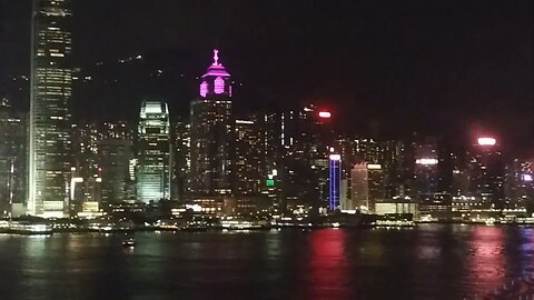 Hong Kong at night