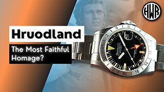 THE BEST Rolex Explorer II 1655 Homage? Hruodland F023 Review #HWR